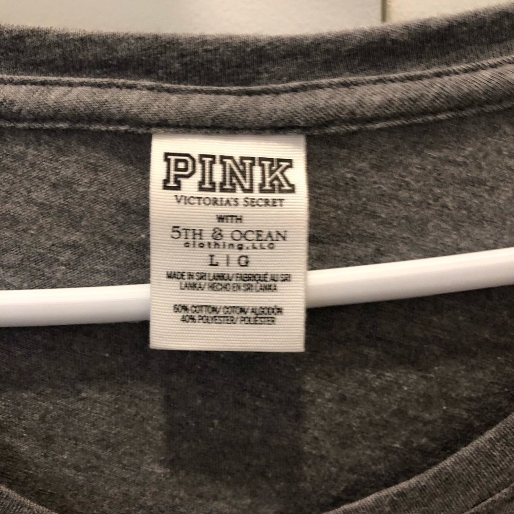 PINK Victoria Secret Auburn Shirt Size L - Picture 4 of 5